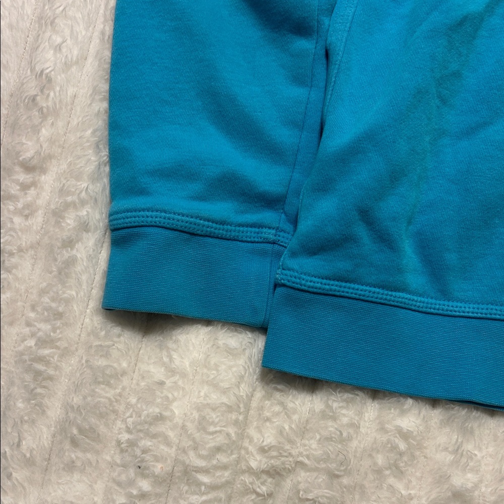 Nike Boys Sportswear Club Fleece Lined Pullover Hoodie Chlorine Blue - Picture 12 of 16